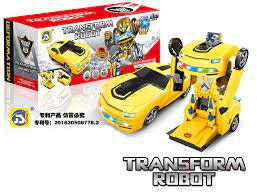 Robot Transforming Car for Kids – Sports Car Turns into Robot!