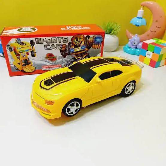 Auto Transforming Robot Car 🚗🤖 | Bump & Go Action Toy for Kids