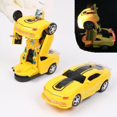 Auto Transforming Robot Car 🚗🤖 | Bump & Go Action Toy for Kids