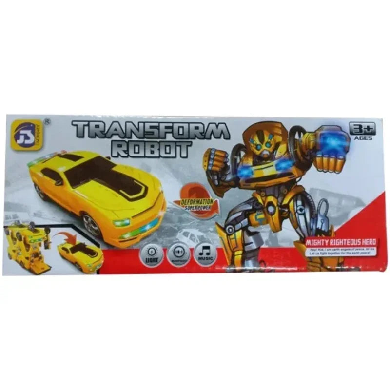 Auto Transforming Robot Car 🚗🤖 | Bump & Go Action Toy for Kids